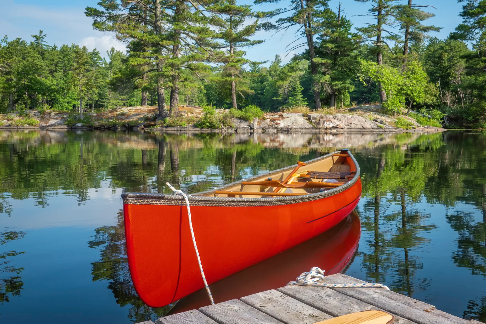 Canoeing in Quebec