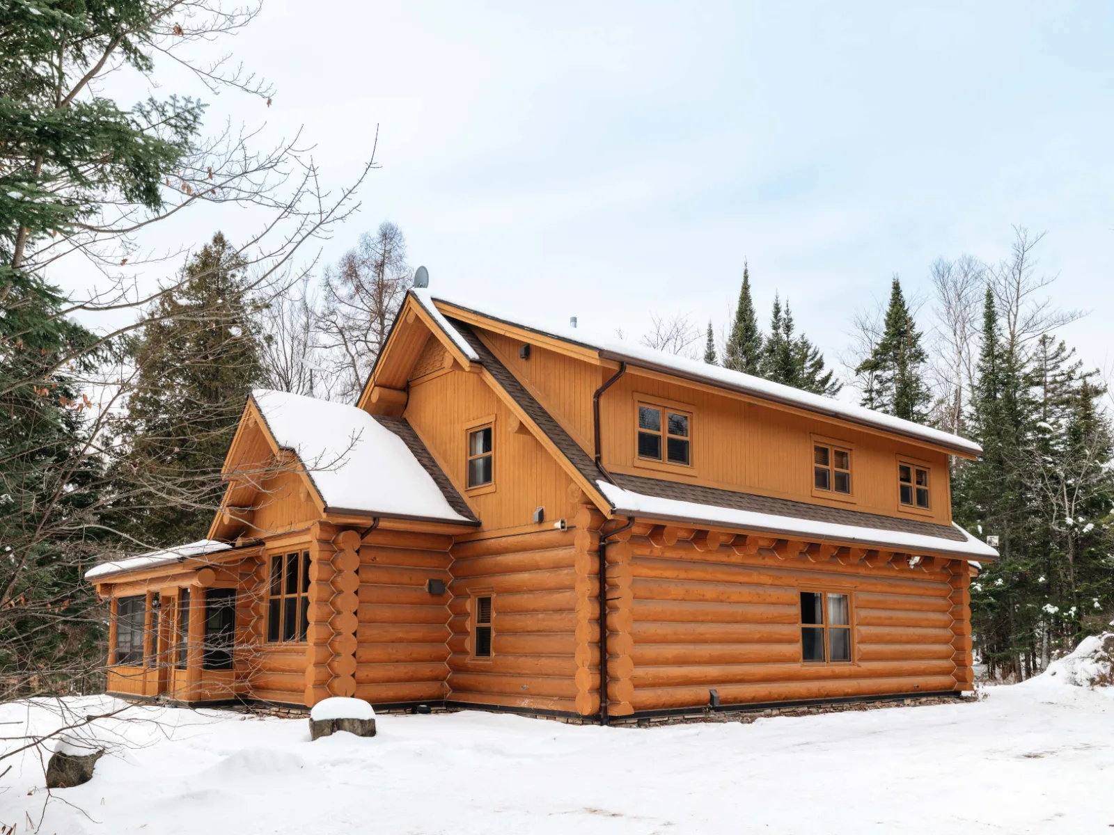 Randonnée hivernale à Mille-Isles